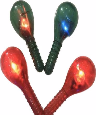 Maracas Luz LED               